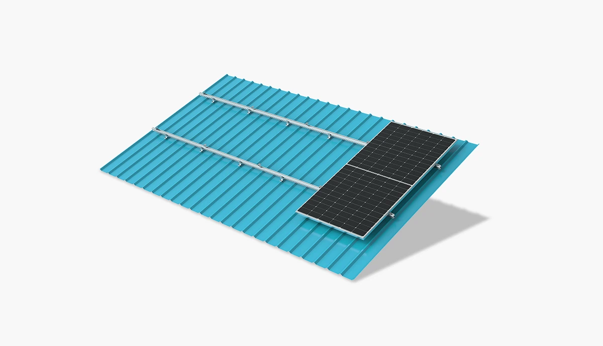 Solvic solar panel mounting brackets and roof attachment kit – adjustable aluminum rails with hardware for residential rooftop solar panel installation, compatible with standard PV modules for 6kW home systems